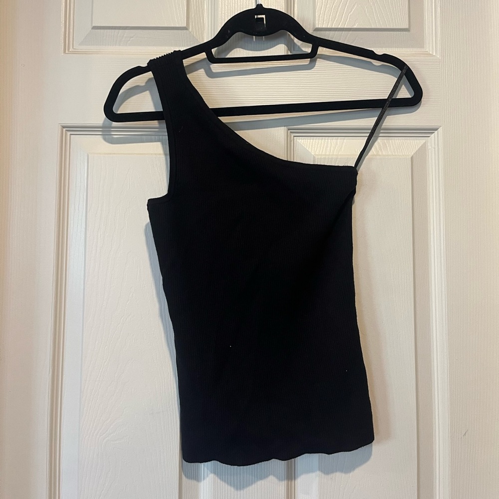 One shoulder tank top